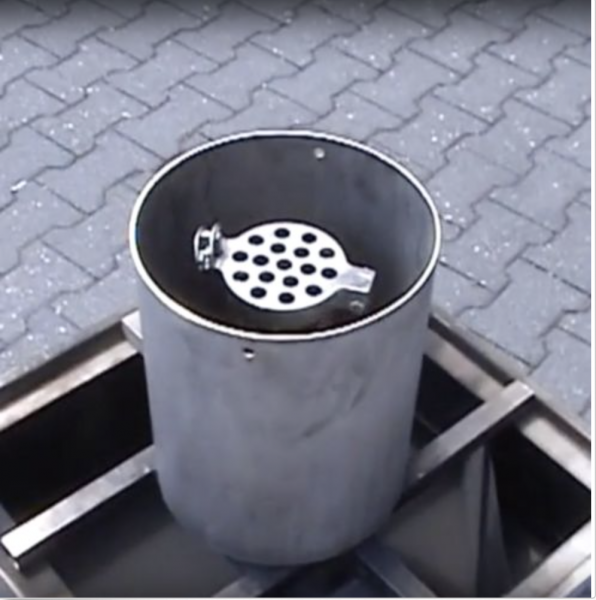 Zubehör Spraydosengestell für Brandsimulator Heimlich HEIMI-1 V3.1